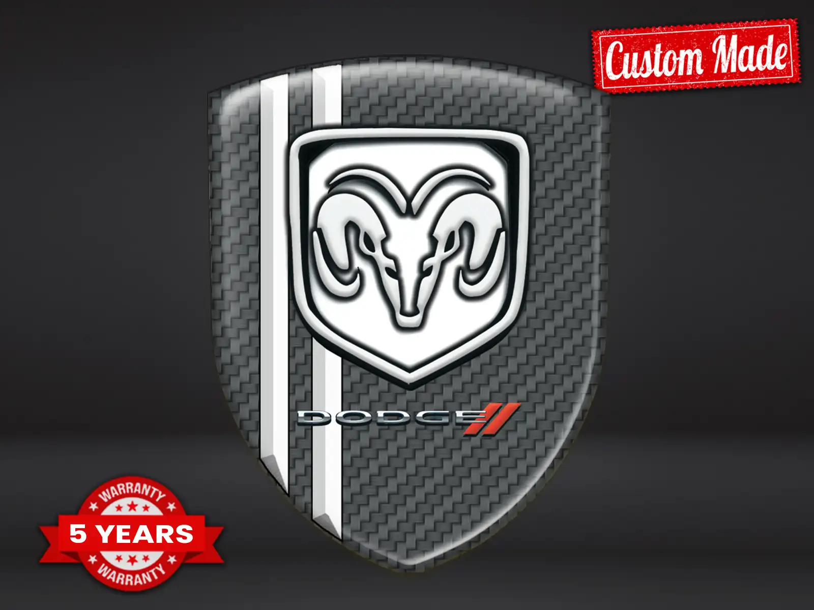 Dodge Selbstklebende Aufkleber Max Robust Modern Chic